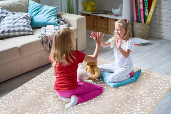 The Terrazzo Playmat: A Chic and Functional Addition to Your Play Area - Image 2
